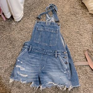 A&F short overalls. Worn once.